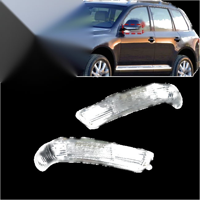 VW Touareg Rear View Mirror LED Turn Signal Light