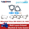 Mitsubishi Triton MN 4D56 2.5L Permaseal Exhaust Manifold&Turbo Gasket Kit