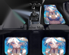 Custom Anime Waifu  Floor Mats