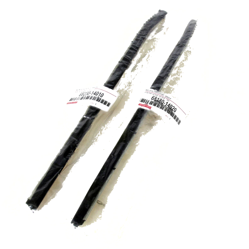 Toyota Celica 1970-1977 Weatherstrip Quarter Glass Outer