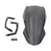 Kawasaki Z650 2017-up Generic ABS Windshield Screen Windscreen with Bracket
