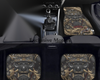 Custom Golden Dragon Floor Mats