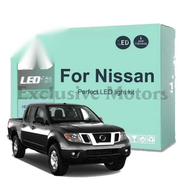 Nissan Pickup / Navara D22 / D40 / D23 LED Interior Light Bulb Kit (1997-2021)