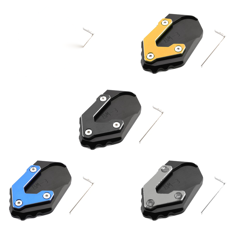 BMW R1200 GS LC 2017-2018 Generic CNC Kickstand Side Stand Plate Extension Pad