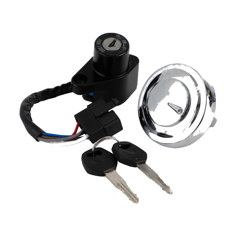 2006-2022 Kawasaki VN900 Vulcan 900 Custom/ Classic LT Ignition Switch & Fuel Gas Cap