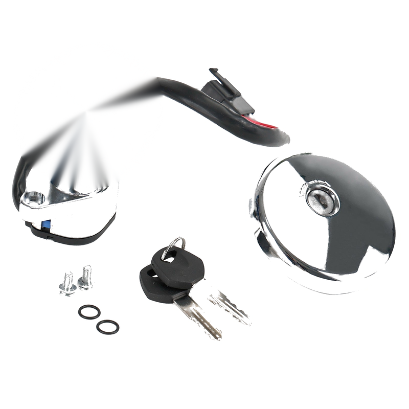 Kawasaki Vulcan VN800 Classic Drifter 500 LTD 01-09 Fedex Express Ignition Switch Fuel Cap