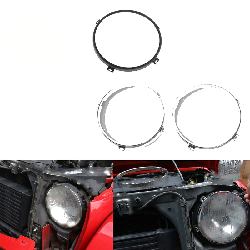 Jeep Wrangler JK 07-17 Mounting Bracket 7" LED Headlight Ring
