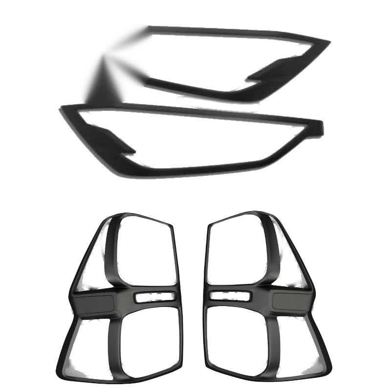 Isuzu D-Max Headlight & Taillight Covers (2021-2023)