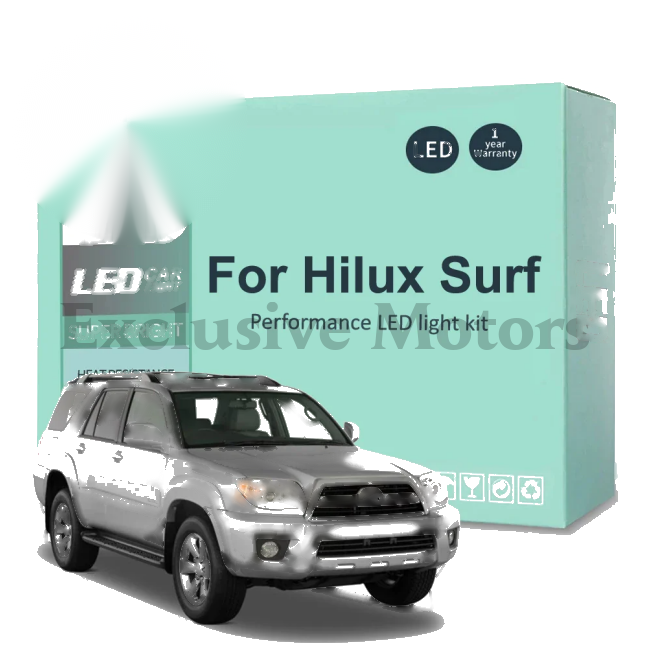 Toyota Hilux Surf LED Interior Light Bulb Kit (1984-2009)