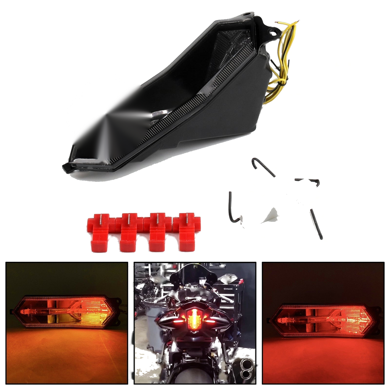 Yamaha YZF R6 R1 R1S R7 Integrated Tail Light Turn Signals (2015-2022)