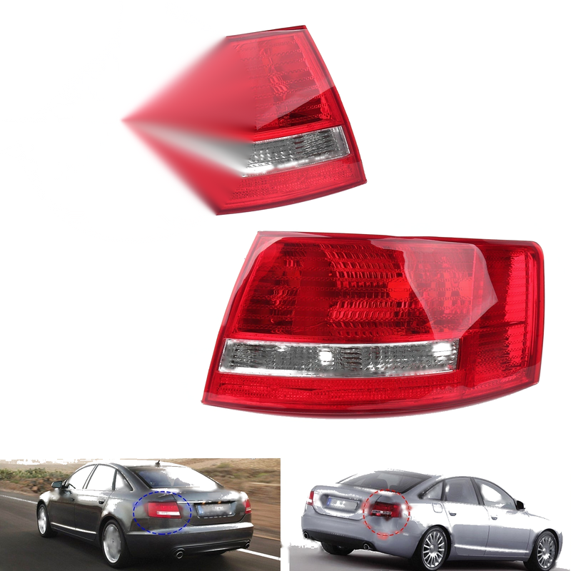 Audi A6 S6 Quattro 05-08 OEM Driver's Side Tail Light Cover