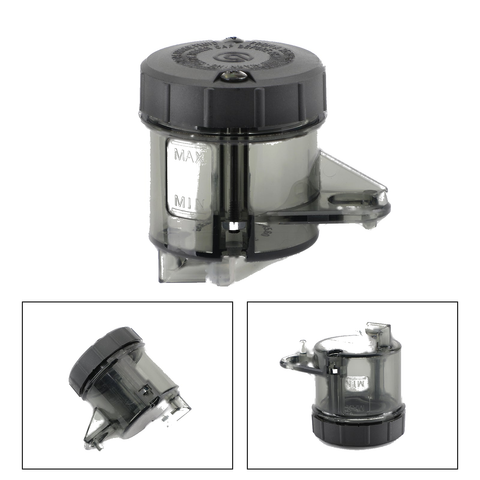 1x Motorcycle Front Brake Clutch Master Cylinder Fluid Reservoir Oil Tank Cup BK