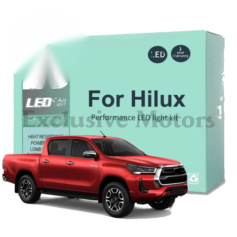 Toyota Hilux 8Pcs LED Interior Light Bulb Kit (2016-2023)