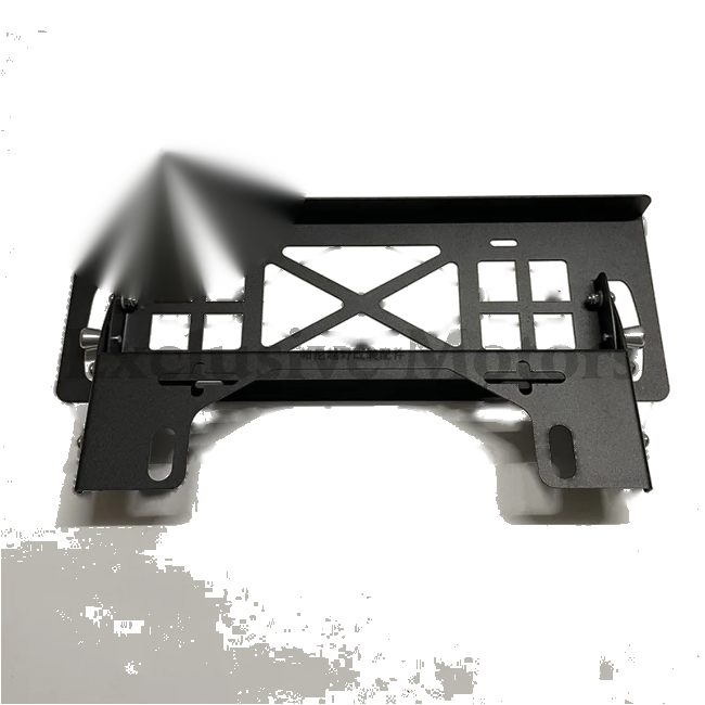 Toyota FJ Cruiser License Plate Frame with Winch Mouth (2007-2022)