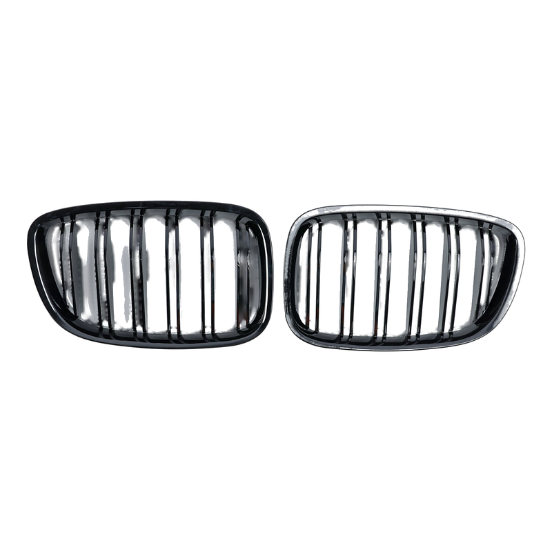 BMW 5 Series GT F07 Gloss Black Front Kidney Grille (2009-2017)