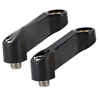 10mmx1.5 Motorcycle ABS Mirror Riser Extender Adapter Mounts Arm Right-hand Pair