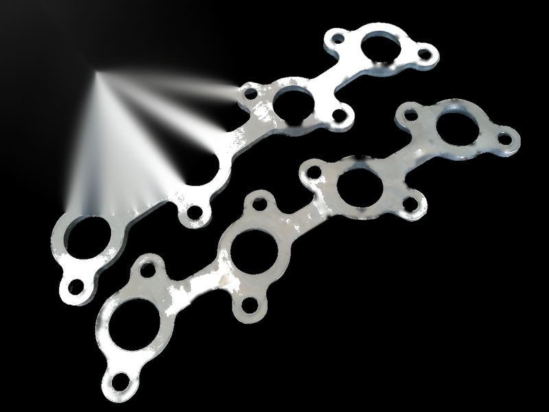 Toyota 1UZ Exhaust Manifold Flanges (1989-2002)