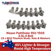 Nissan Pathfinder R51 YD25 2.5L Titanium Exhaust Manifold&Turbo Stud Kit