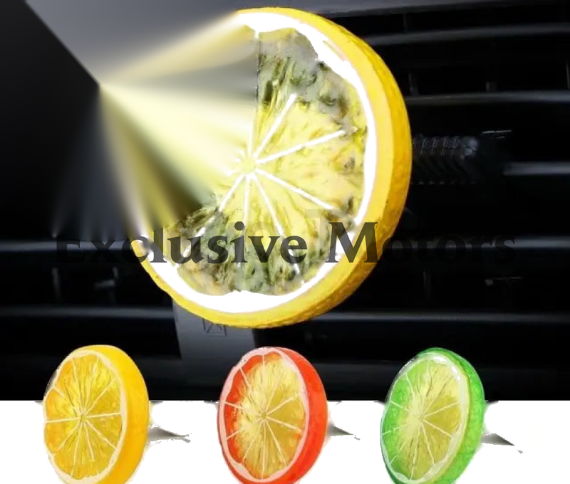 Orange Air Freshener Air Conditioner Vent Clip