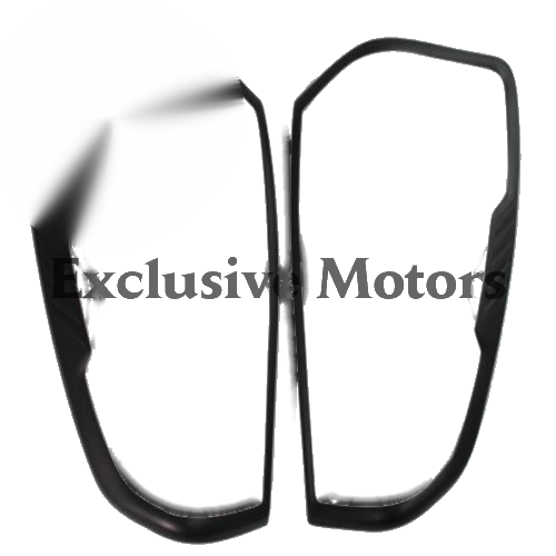Mazda BT-50 Matte Black Taillight Covers (2021-Present)