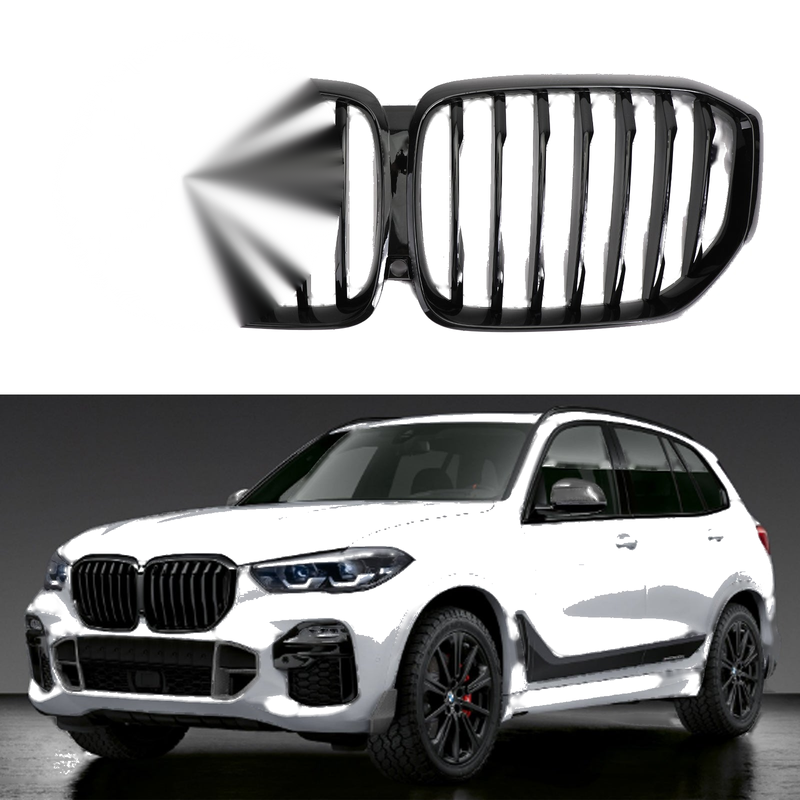 BMW X5 G05 Front Kidney Grille Gloss Black (2018-2021)