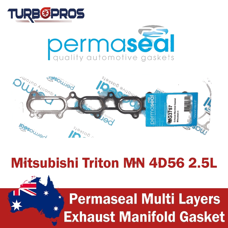Mitsubishi Triton MN 4D56 2.5L Permaseal Exhaust Manifold Gasket