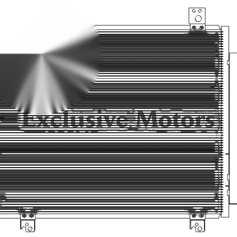Toyota Hiace Right Air Conditioning Condenser (2004 - 2024)