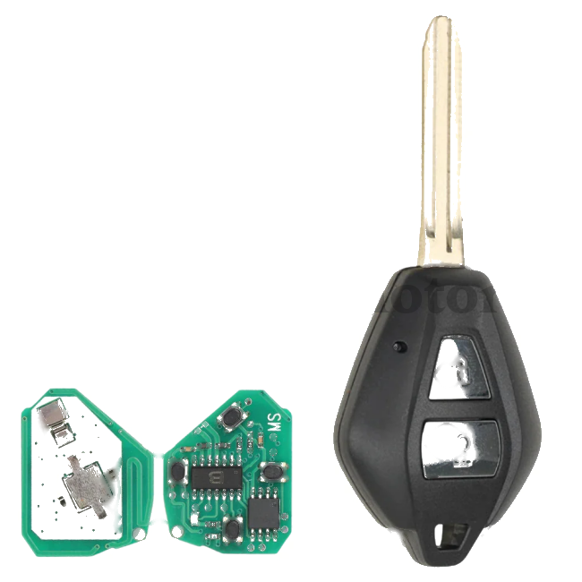 Isuzu D-Max car key Holden Colorado Auto Key Control Replacement dahai Remote Car Key Fob 2 Buttons 433.92MHz ID46 Chip