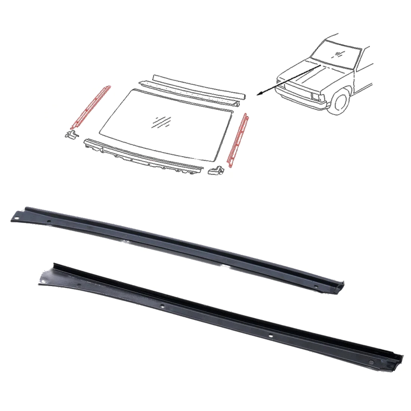 Nissan Pathfinder / Terrano 1986-1995 Windshield Moulding Set