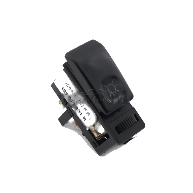 Golf MK2, Jetta II Black Headlight Fog Light Control Switch (8-Pin)