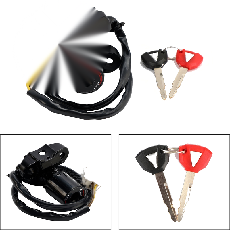 Kawasaki ZX 6R 10R 14R Ninja 400R ER6N ER6F 11-19 Generic Ignition Switch w/keys Fit