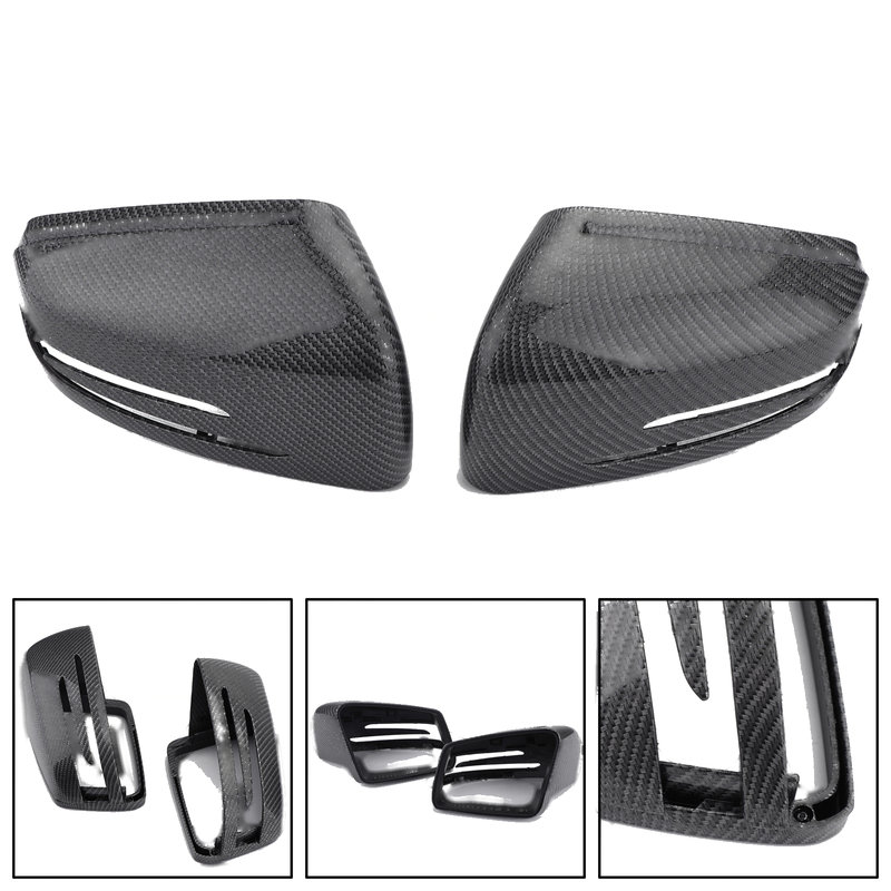 Benz W212 W204 Carbon Fiber Mirror Cover (2011-2018)