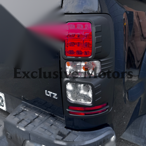 Holden Colorado Matte Black Taillight Covers (2012-2019)