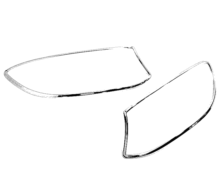 Mercedes Benz S-Class W217 Headlight Trim Cover (2007-2013)