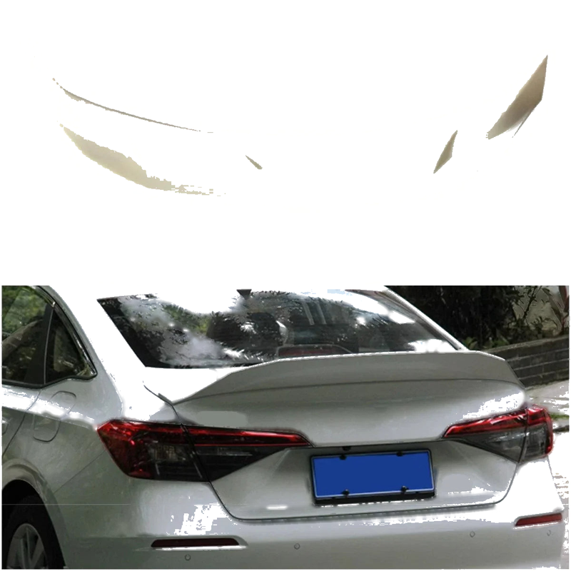Honda Civic Sedan Unpainted JDM Style Rear Boot Spoiler Wing (2022-2025)