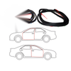 Toyota Yaris Echo Sedan 2005-2013 Front Door Weatherstrip