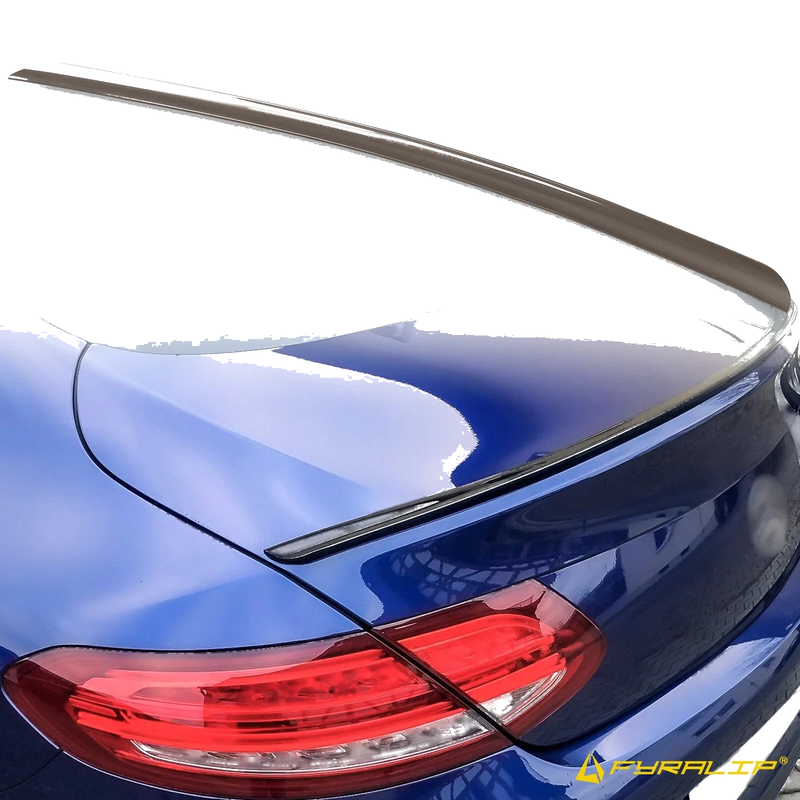 Mercedes-Benz W205 831 Gray Boot Lip Spoiler (2015-2020)