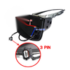 Nissan Navara D40 4WD 2005-2015 Chrome Electric Door Mirror x2