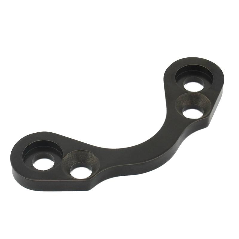 Harley A 4.75" Black Springer Riser Handlebar Adapter