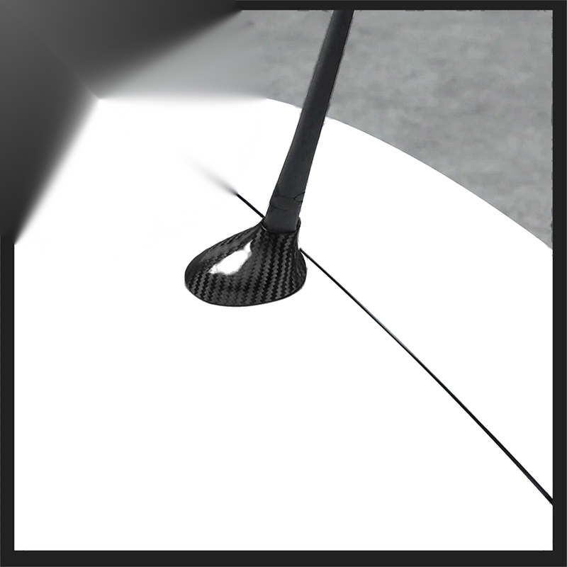 Fiat 500 Abarth 2010-2015 Carbon Fiber Shark Fin Antenna Cover