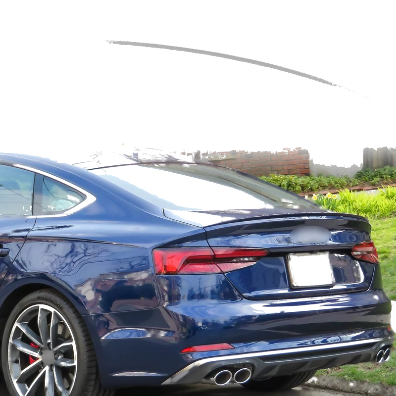 Audi A5 S5 Sportback (2017-2023) - Glacier White Rear Boot Spoiler