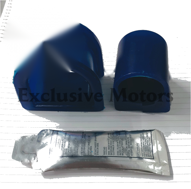 Ford Escort MK1 and MK2 rack mounting bushes Poly Blue