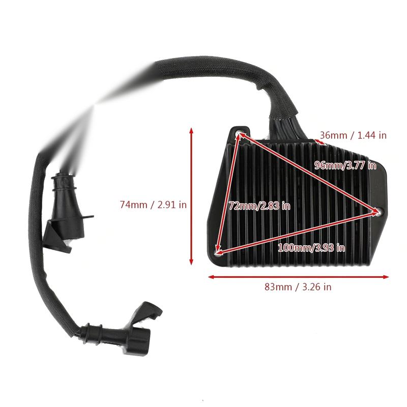 Buell XB12R Firebolt, XB12XT Ulysses, XB9SX Regulator Rectifier (2008-2010)