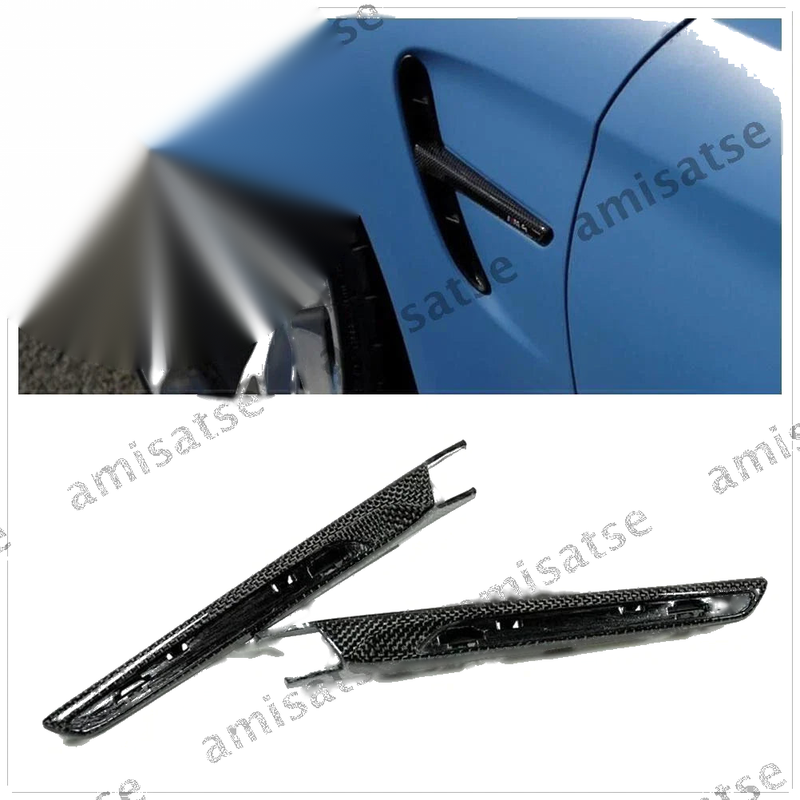 2015-2020 BMW F80 M3 F82 F83 M4 Carbon Fiber Fender Trim (2015-2020)