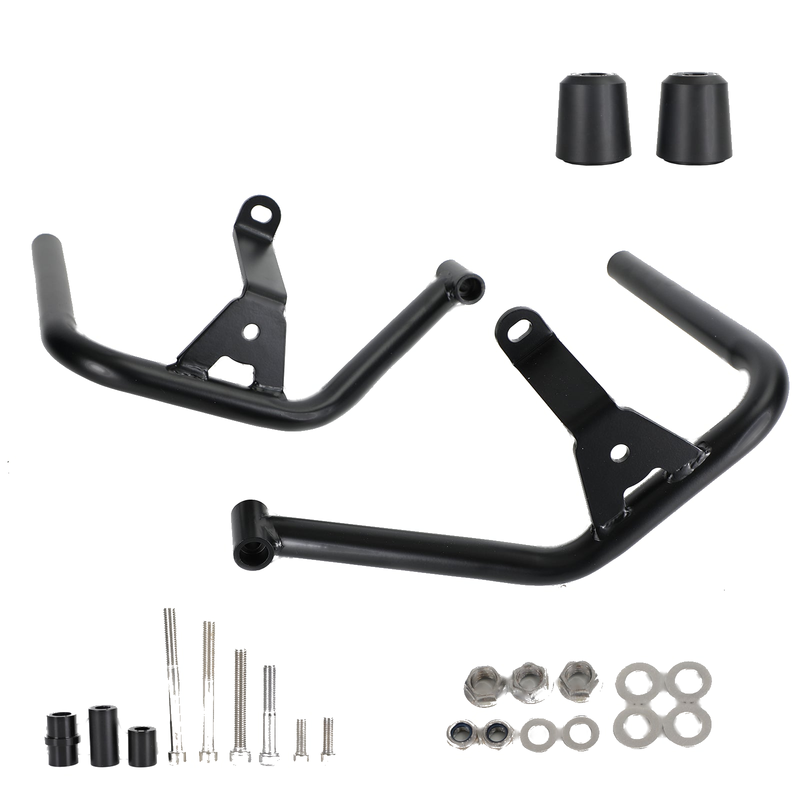 Tr Trident 660 21 Generic Black Engine Protection Guard Frame Crash Bars Iron Fits
