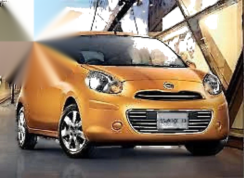 Nissan March / Micra 4 x Door Visor Monsoons (2010-2015)