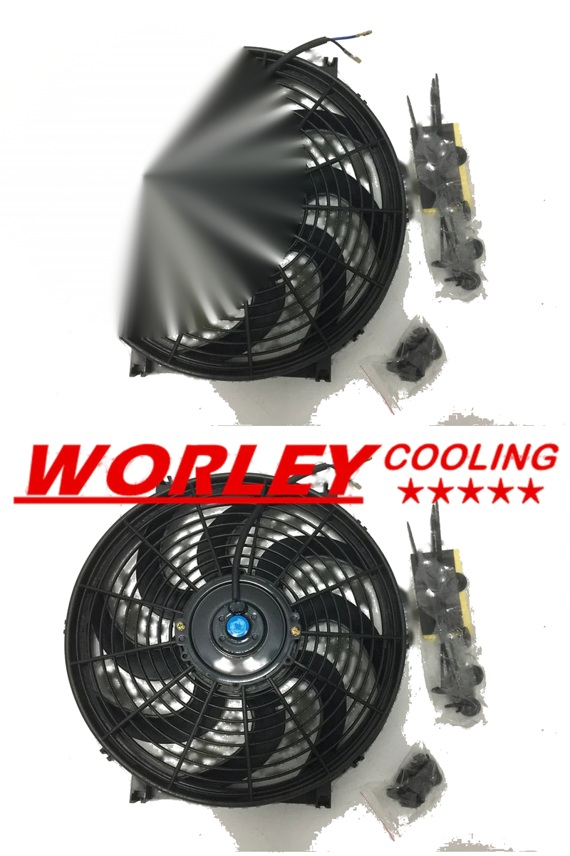 NSW-Universal 14" 12V Electric Cooling Thermo Fan