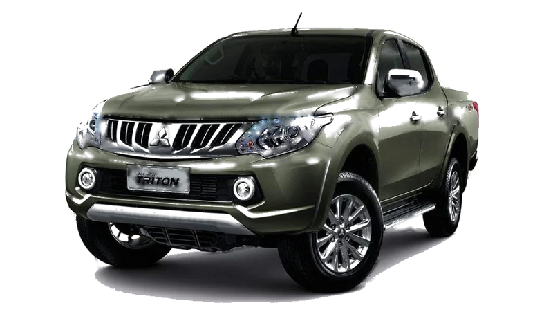 Mitsubishi L200 Triton Chrome Tailgate Cover Trim (2015-2016)