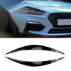 Hyundai i30 i30N MK3 Headlight Eyelid Eyebrow 1 Pair (2017-2019)