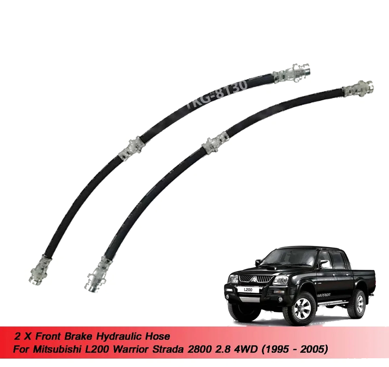 Mitsubishi L200 Triton 2.8L 4WD Front Brake Hydraulic Hose (95-05)
